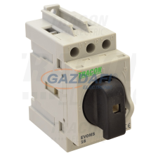 TRACON EVOMS20/3 Sorolható lakatolható szakaszoló kapcsoló 400V, 50Hz, 20A, 3P, 10mm2 villanyszerelés