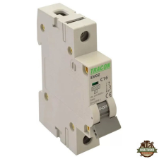 TRACON EVOZ1C16 16A C 1P 6kA kismegszakító villanyszerelés