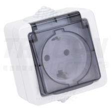 TRACON Falon kívüli csatlakozóaljzat16A/250VAC, IP54 villanyszerelés