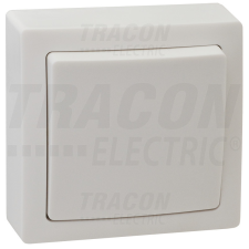 TRACON Falon kívüli váltókapcsoló 10AX/250VAC, IP20 (106) villanyszerelés