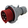 TRACON Fázisfordítós ipari csatlakozó dugó külső tömszelencével16A, 400V, 3P+N+E, 6h, IP67