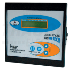 TRACON Fázisjavító automatika, egyfázisú, 7 kondenzátor telephez144×144mm villanyszerelés