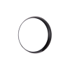 TRACON Fekete karika MFO18 lámpákhoz  250x250x23mm