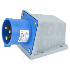 TRACON Felületre szerelhető ipari csatlakozó dugó 32A, 250V, 2P+E, 6h, IP44 villanyszerelés