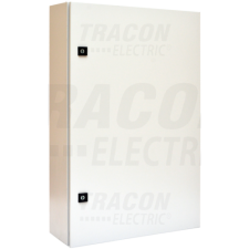TRACON Fémajtós fém elosztószekrényW×L×H=600×750×200 / 96M (4×24) , IP54 villanyszerelés