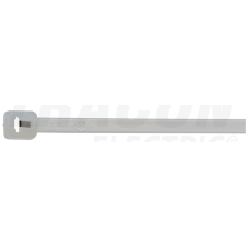 TRACON Fémnyelves kábelkötegelő 338×7,6mm, natúr villanyszerelés