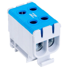 TRACON Főáramköri leágazó kapocs, sínre szerelhető, kék 6-50mm2 villanyszerelés