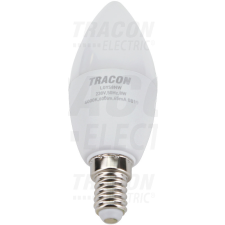 TRACON Gömb burájú LED fényforrás SAMSUNG chippel E14, 8W, 4000K izzó