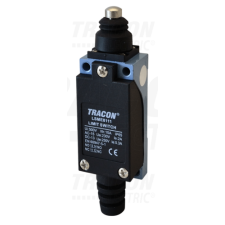 TRACON Helyzetkapcsoló, kúpos-ütközős1×NO+1×NC, 5A/250V AC, IP65 villanyszerelés