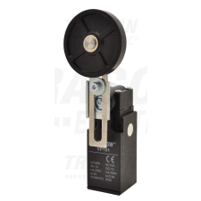 TRACON Helyzetkapcsoló, lengőkar-görgő 1×NO+1×NC, 6A/230V AC, IP65 villanyszerelés