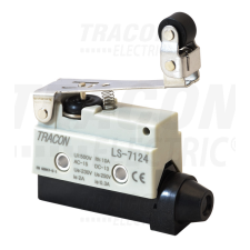 TRACON Helyzetkapcsoló, rugószáras-csuklógörgő 1×CO, 2A/230V AC, 65mm, IP40 villanyszerelés