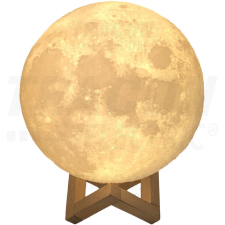 TRACON Hold formájú LED dekor asztalilámpa világítás