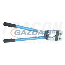 TRACON HX120B Présszerszám szigeteletlen kábelsarukhoz, forgatható bélyeg 10-120mm2 villanyszerelés