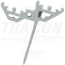 TRACON Jelölőlapkát tartó állvány TSKC 2 emeletes sorozatkapocshoz villanyszerelés