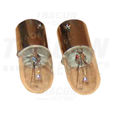 TRACON Jelzőizzó12V, 2W, Ba9s villanyszerelés