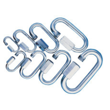 TRACON Karabiner, csavaros, acél d=5mm, 1270N villanyszerelés