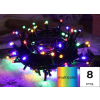 TRACON Karácsonyi programozható fényfüzér, színes, kültéri/beltéri