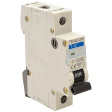 TRACON Kismegszakító, 1 pólus, D karakterisztika, TDZ-1D-63 villanyszerelés