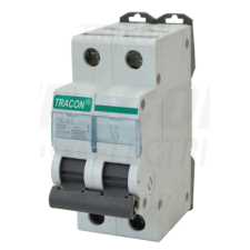 TRACON Kismegszakító, 2 pólus, B karakterisztika13A, 4,5 kA villanyszerelés