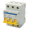 TRACON Kismegszakító, színes karral, 3 pólus, B karakterisztika 1A, 6kA