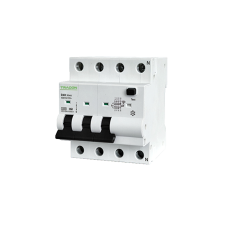 TRACON Kombinált védőkapcsoló, 4P, 4modul, B karakterisztika  B6A, 30 mA, 10kA, A villanyszerelés