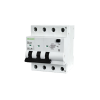 TRACON Kombinált védőkapcsoló, 4P, 4modul, C karakterisztika  C6A, 300 mA, 10kA, A