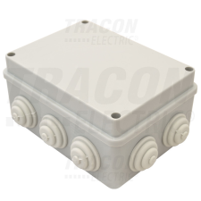 TRACON Kötődoboz, falon kívüli 150×110×70,IP54 villanyszerelés