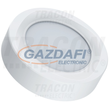 TRACON LED-DLFS-6NW Falon kívüli LED mélysugárzó,kerek, SAMSUNG chippel 230 VAC; 6W; 480lm; D=120×120 mm, 4000 K; IP20, EEI=A+ világítás