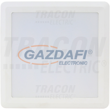TRACON LED-DLNFS-6NW Falon kívüli, négyzetes LED lámpatest SAMSUNG chippel 230 VAC; 6W; 480lm; D=120×120 mm, 4000 K; IP20, EEI=A+ világítás