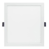 TRACON LED-DLNV-18NW Védett, beépíthető LED mélysugárzó, négyzetes, fehér 220-240 VAC, 18 W, 4000 K, 1820 lm, IP44, EEI=F