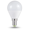 TRACON LMG455NW Gömb búrájú LED fényforrás 230VAC, 5W, 4000 K, E14, 380 lm, 250°