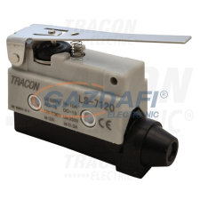TRACON LS7120 Helyzetkapcsoló, rugószáras 1×CO, 2A/230V AC, 65mm, IP40 villanyszerelés