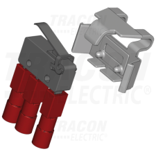 TRACON Mechanikus biztosító ellenőrző1-3, AC250V, 10/3A (ohm/ind) villanyszerelés