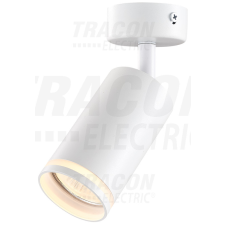 TRACON Mennyezeti állítható spot lámpatest, fehér 100-240VAC, 50Hz, 1xGU10, max.35W világítás