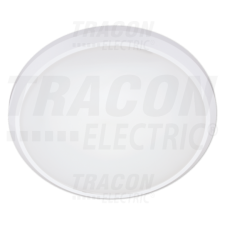 TRACON Mozgásérzékelős fali lámpatest, kerek forma230 VAC, 12W, 850lm, 4500K, 10s-10m, 5-2000lx, 9m, EEI=F világítás