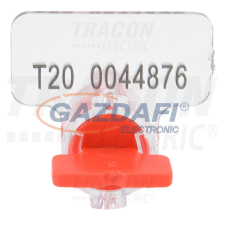 TRACON MP220 Mérőóra plomba (20db) 27×13mm barkácsolás, csiszolás, rögzítés