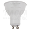 TRACON Műanyag házas SMD LED spot fényforrás SAMSUNG chippel230V,50Hz,GU10,8W,710 lm,3000 K,120°,SAMSUNG chip, EEI=F