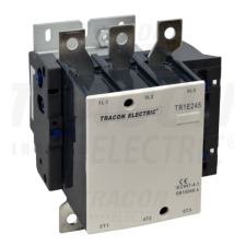 TRACON Nagyáramú kontaktor660V, 50Hz, 205A, 110kW, 400V AC, 3×NO+1×NO villanyszerelés