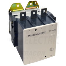 TRACON Nagyáramú kontaktor660V, 50Hz, 410A, 200kW, 400V AC, 3×NO+1×NO villanyszerelés