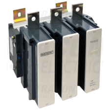 TRACON Nagyáramú kontaktor660V, 50Hz, 620A, 335kW, 230V AC, 3×NO+1×NO villanyszerelés