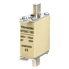 TRACON NT00C-25 Késes biztosító 500V AC, 25A, 00C, 120kA, gG villanyszerelés