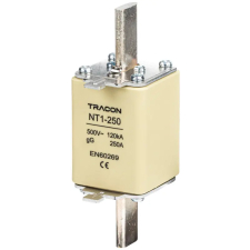 TRACON NT1-250 Késes biztosító 500V AC, 250A, 1, 120kA, gG villanyszerelés