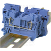 TRACON Nullavezető ipari sorozatkapocs, rugós, sínre, kék0,5-6mm2, 800V, 52A