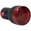 TRACON NYG3-VR Feszültségmérő, LED jelzőfény, piros 24-500VAC, d=22mm