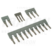 TRACON Oldalsó sínfésű TSKA sorozatkapocshoz (2 modul)TSKA2,5.. villanyszerelés