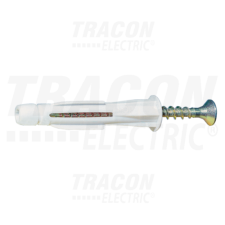TRACON Önfeszítő tipli+csavar, szürkeM10×60mm, PA6.6 villanyszerelés