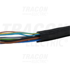 TRACON Önzáró fonott kábelharisnya D=25mm villanyszerelés