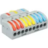TRACON OVO3P39 Csavar nélküli vezetékösszekötő, nyitható 0,5-4mm2, 32A, 400VAC 3P