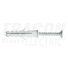 TRACON Peremes tipli+csavar, szürkeM10×50mm, PA6.6 villanyszerelés