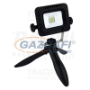 TRACON RSMDTRI10W Összecsukható állványos kézi LED fényvető 180-240VAC, 10W, IP44, 4000K, 3,7V 4400mAh, 800lm, EEI=A+